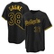 Black Eric Gagne Men's Los Angeles Dodgers Snake Skin City Jersey - Replica Big Tall