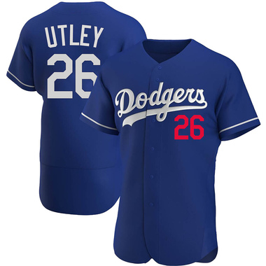 Royal Chase Utley Men's Los Angeles Dodgers Alternate Jersey - Authentic Big Tall