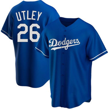 Royal Chase Utley Youth Los Angeles Dodgers Alternate Jersey - Replica