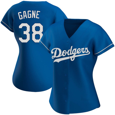 Royal Eric Gagne Women's Los Angeles Dodgers Alternate Jersey - Authentic Plus Size