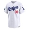 White Eric Gagne Men's Los Angeles Dodgers 2024 World Tour Seoul Series Home Jersey - Limited Big Tall