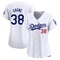 White Eric Gagne Women's Los Angeles Dodgers Home Jersey - Limited Plus Size