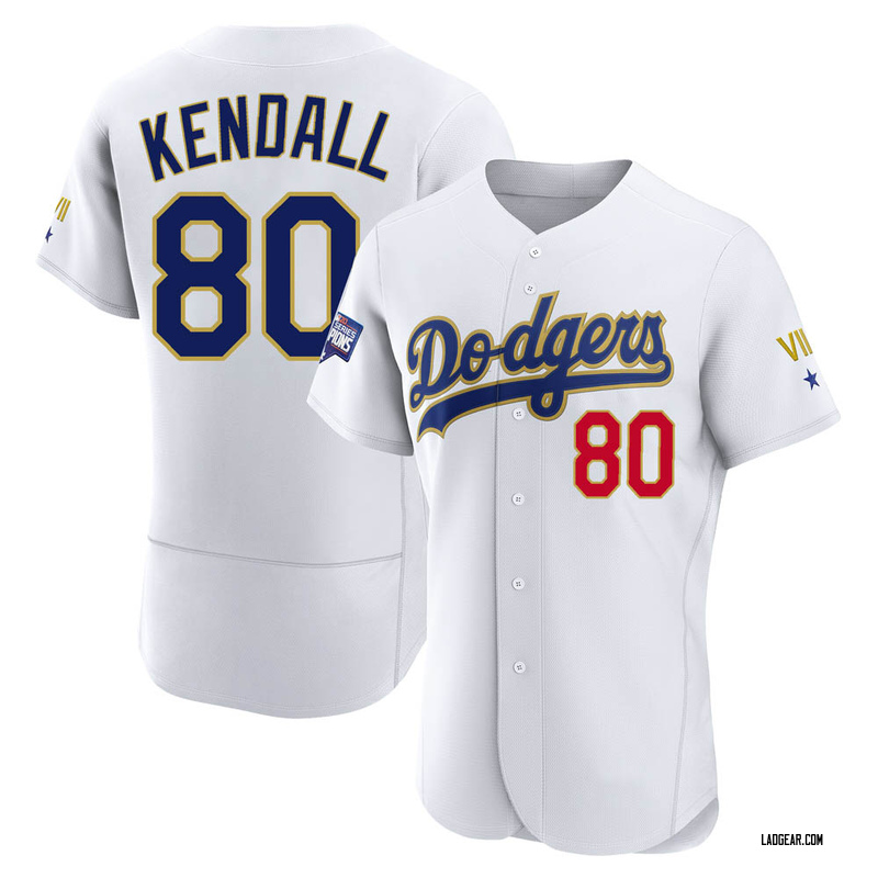 dodgers gold jersey authentic